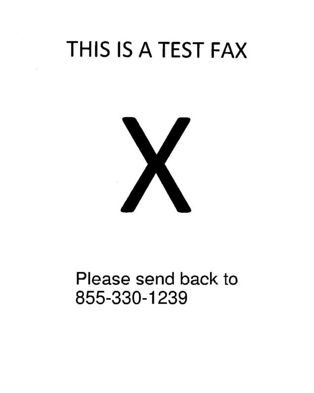 fax page