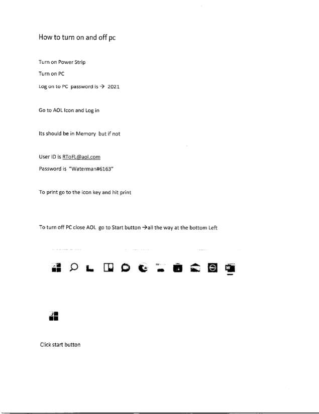 Fax page