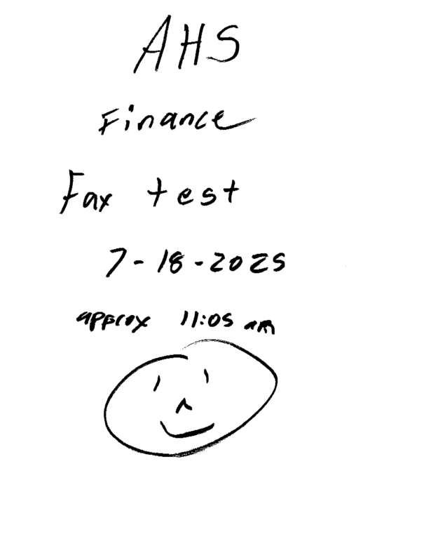 fax page