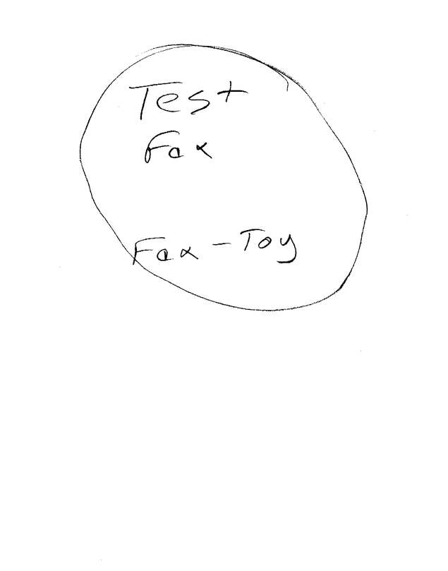 Fax page