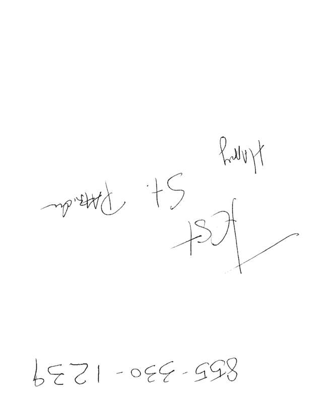 Fax page