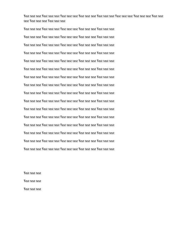 Fax page