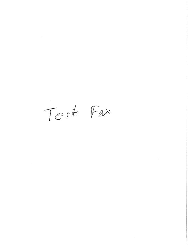 fax page