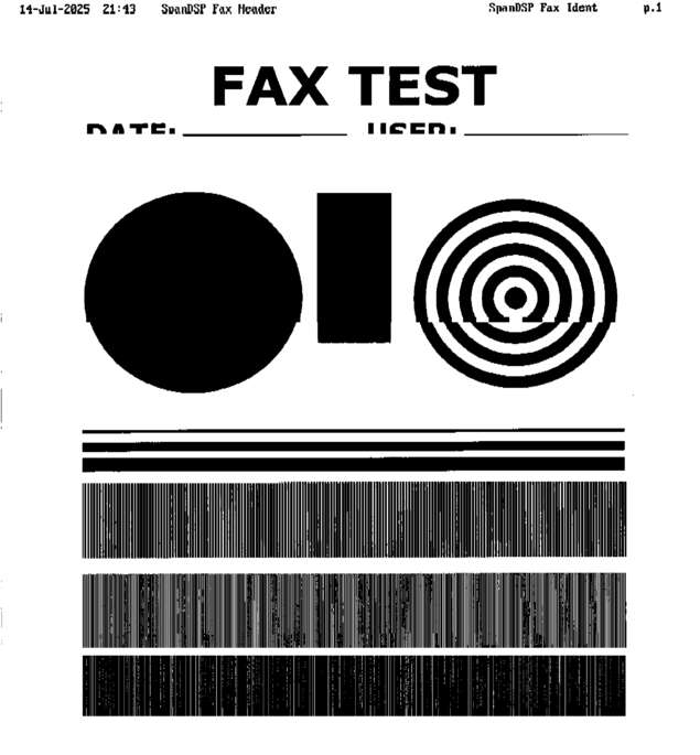 fax page
