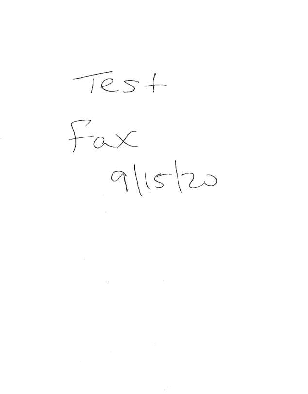 fax page