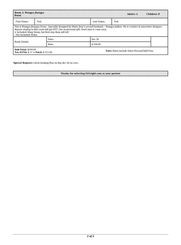 Fax page