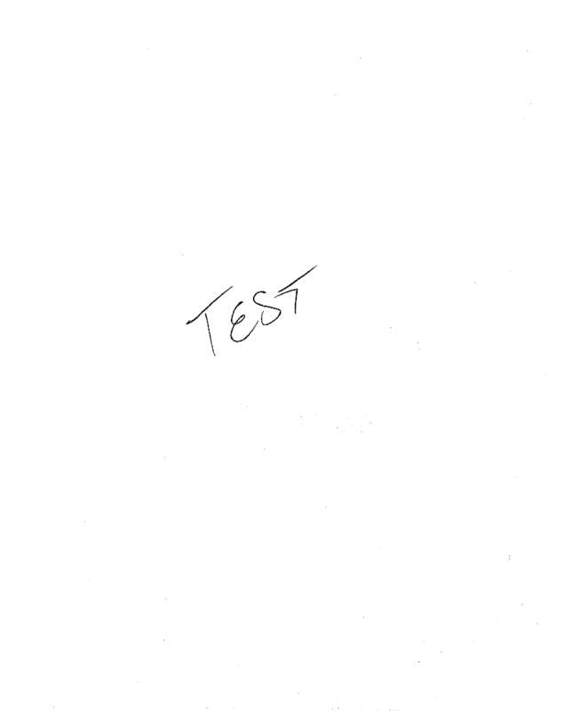 Fax page