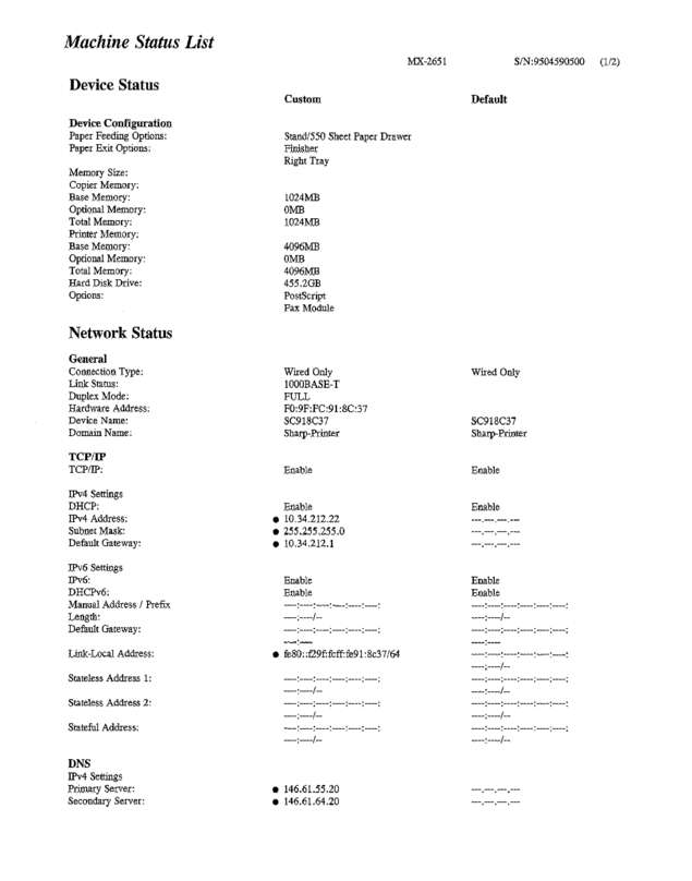 fax page