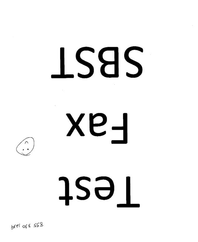 Fax page