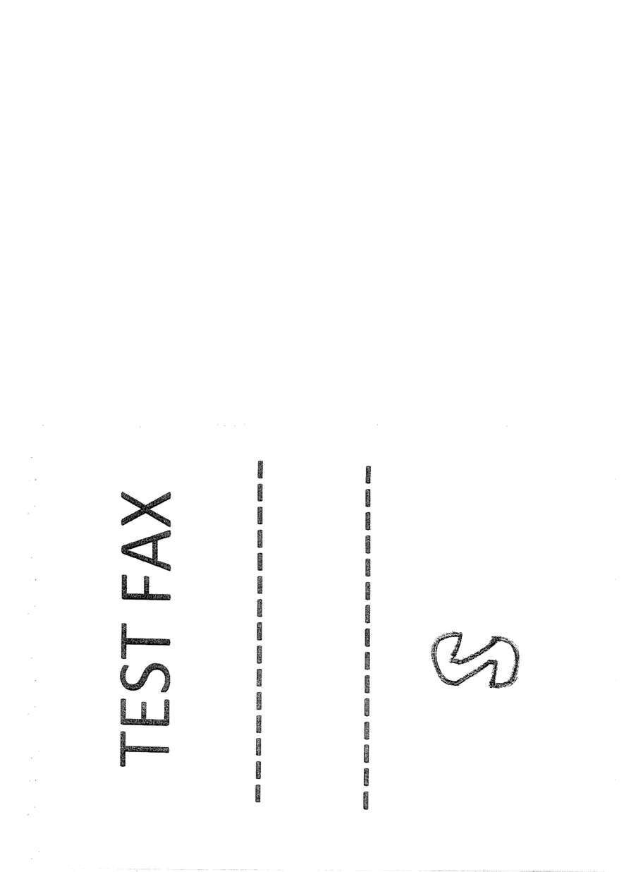 Fax page