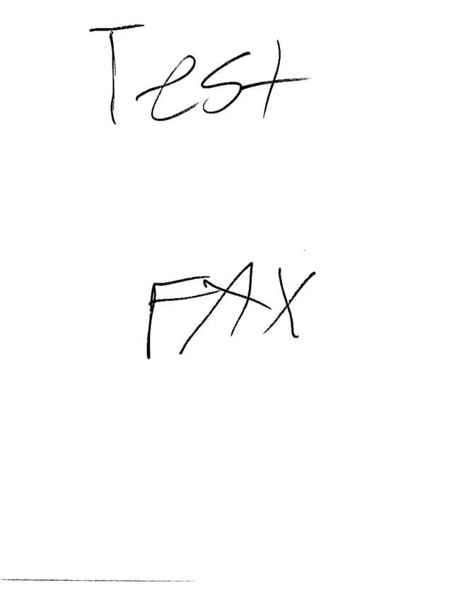 fax page