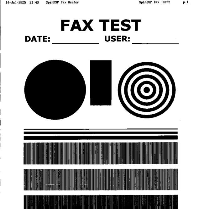 fax page