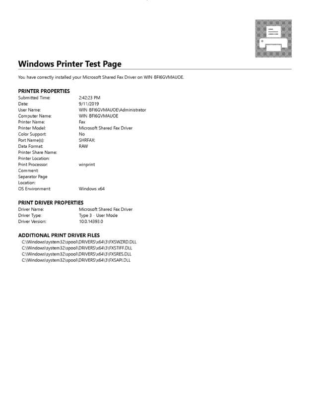 fax page