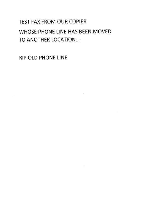 fax page