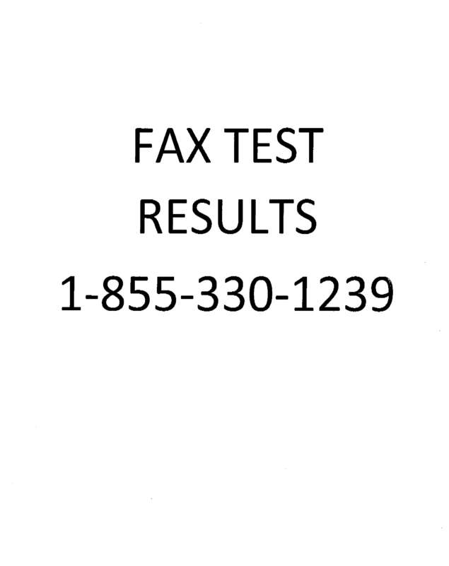 fax page