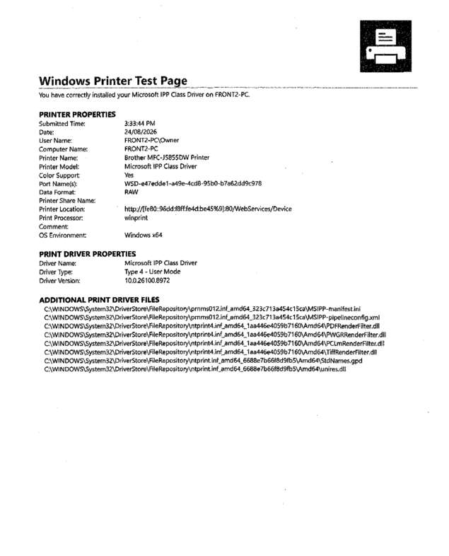 fax page