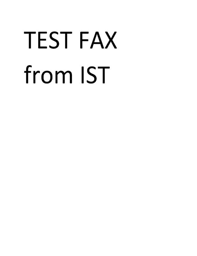 fax page