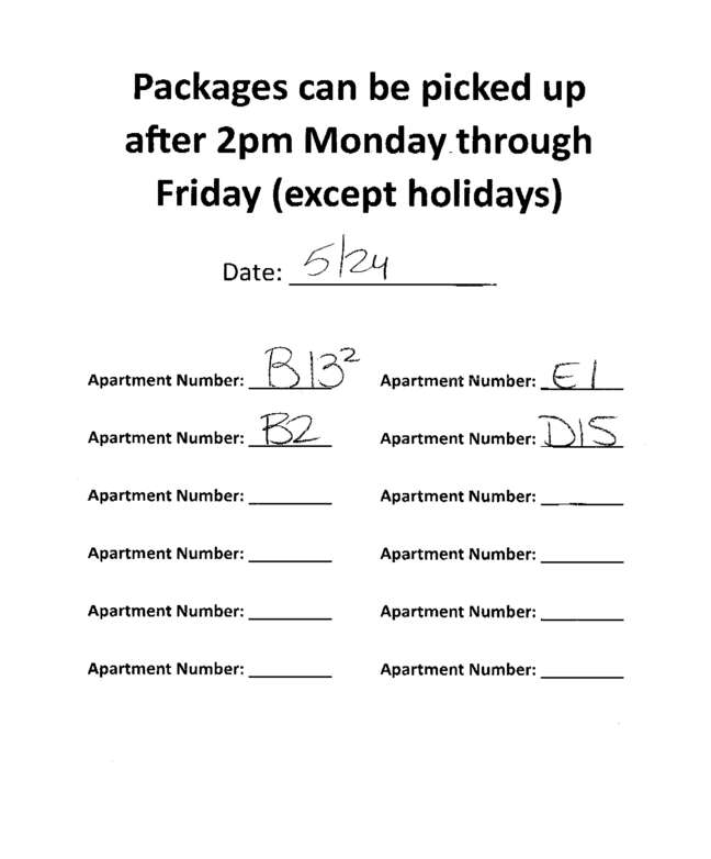 Fax page