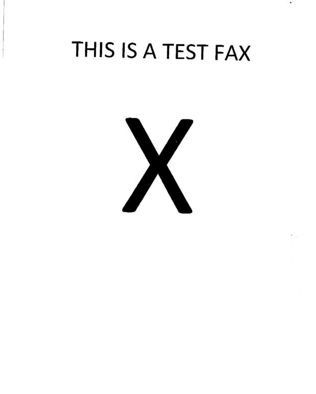 fax page