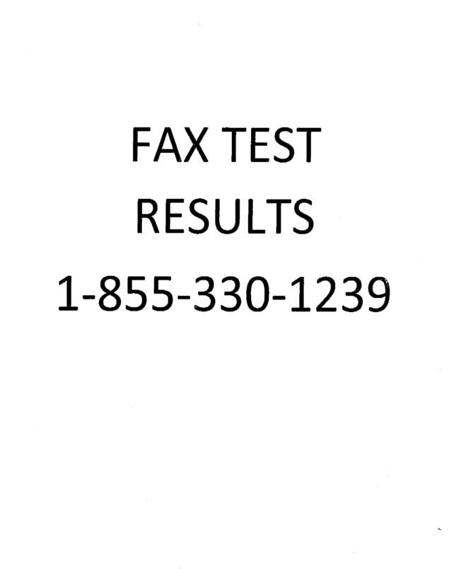 fax page