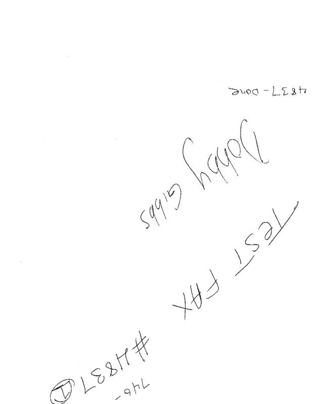 fax page
