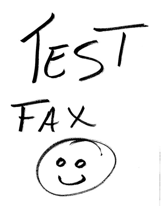 fax page