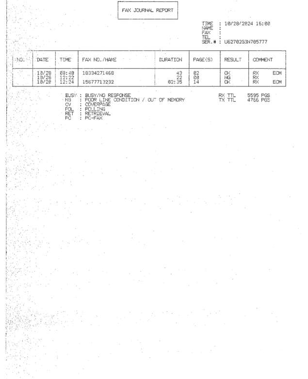 fax page