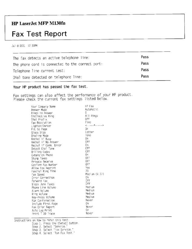 fax page