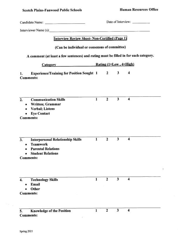 Fax page