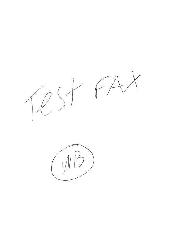 fax page