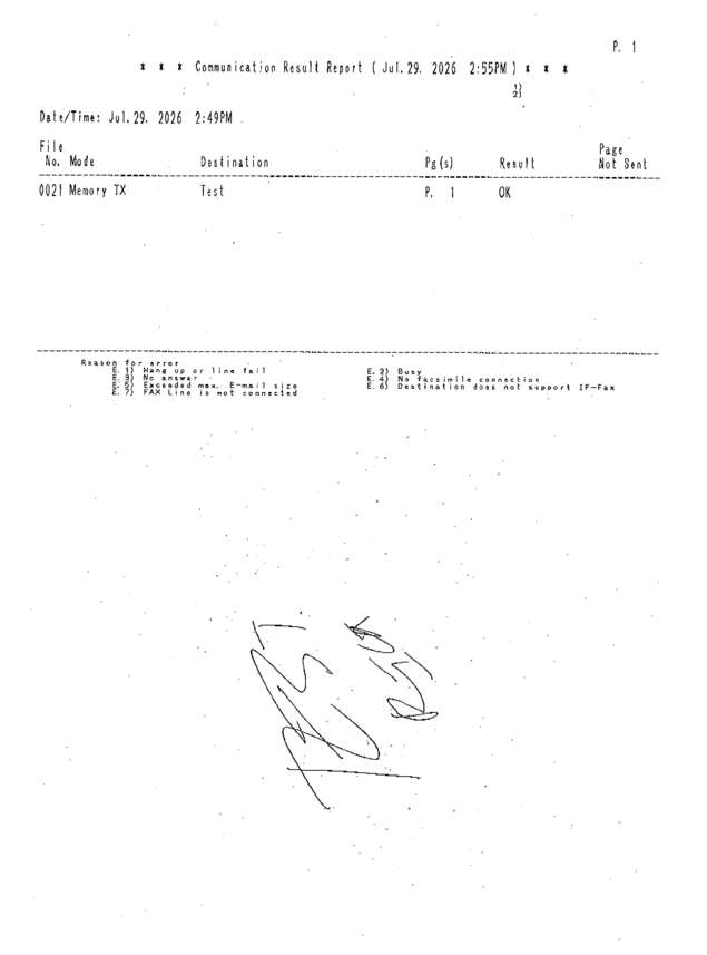 fax page