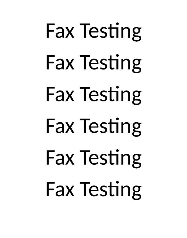 fax page