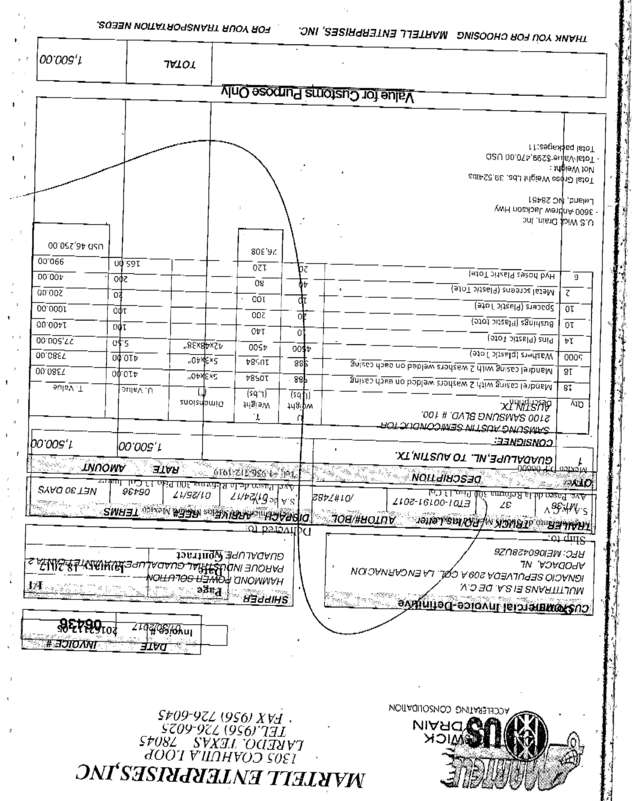 Fax page