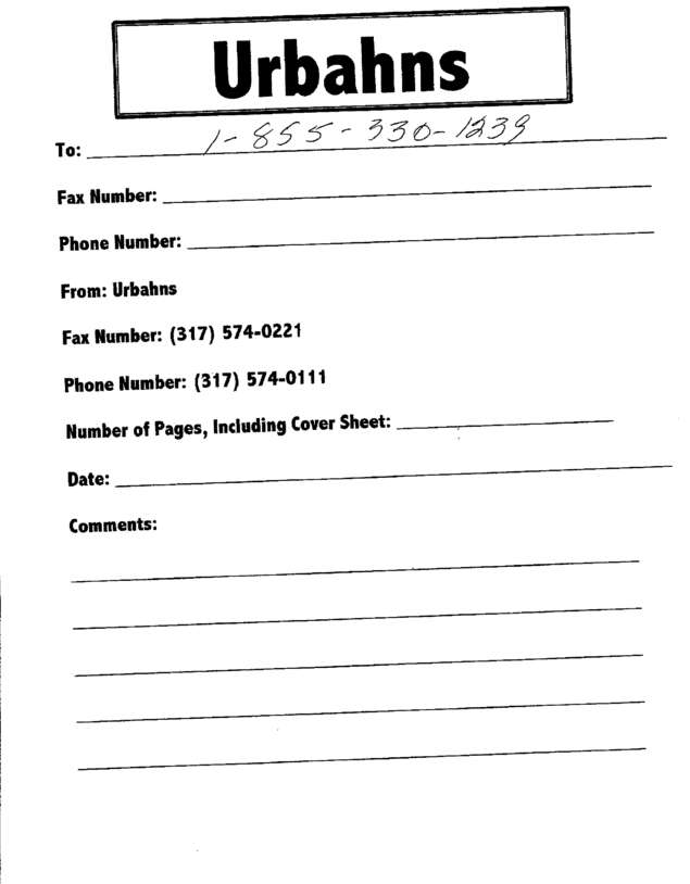 fax page