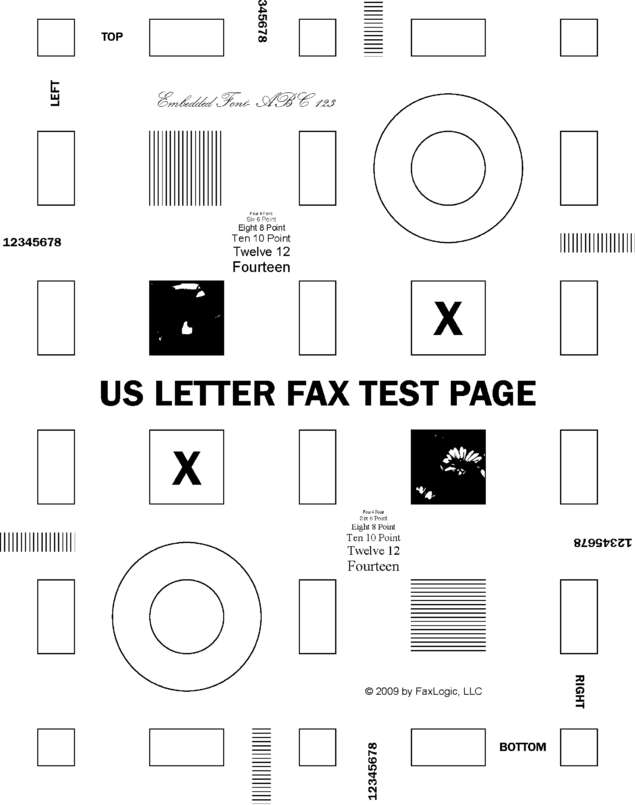 Fax page