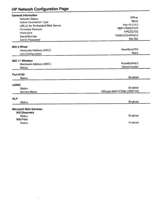 Fax page