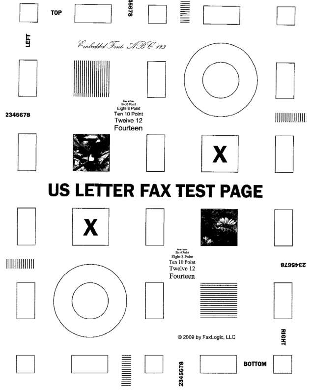 Fax page