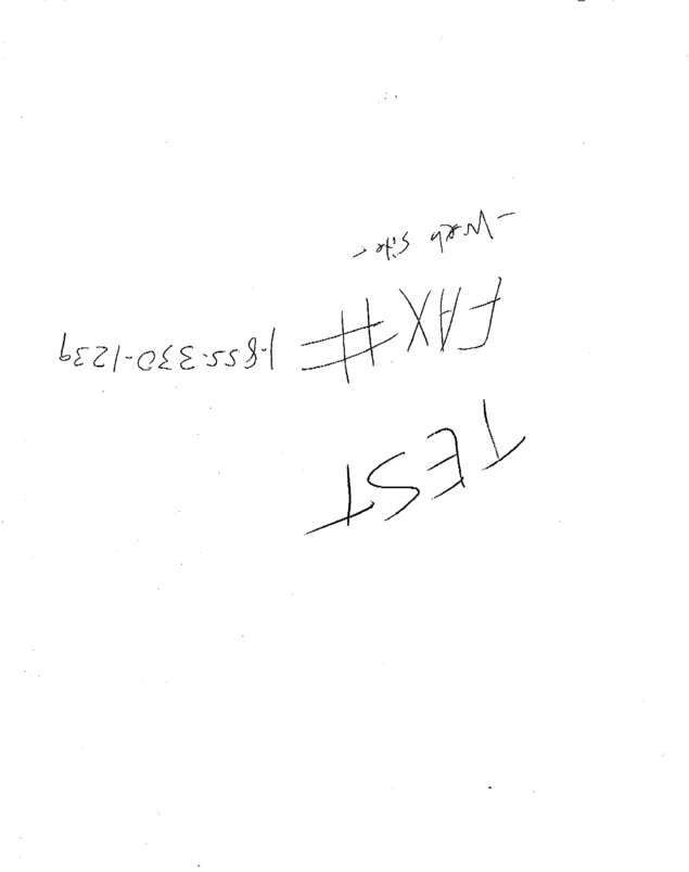 fax page