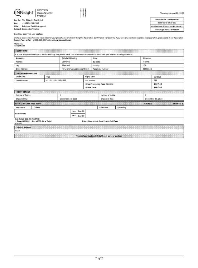 fax page