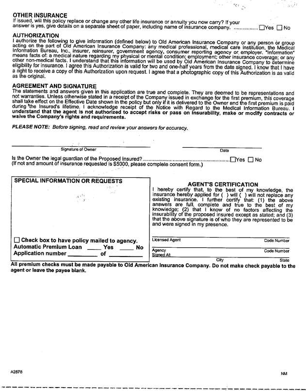 Fax page