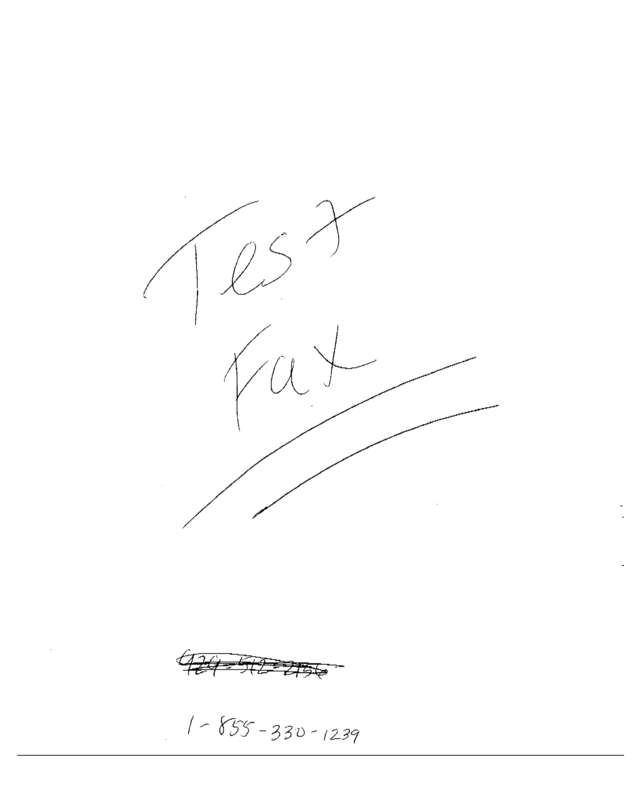fax page