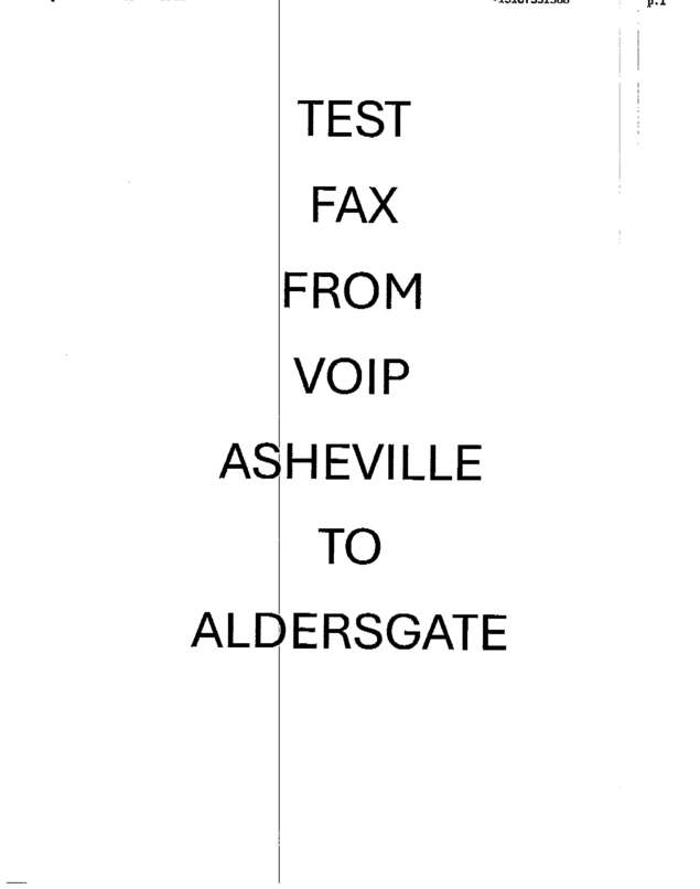 fax page