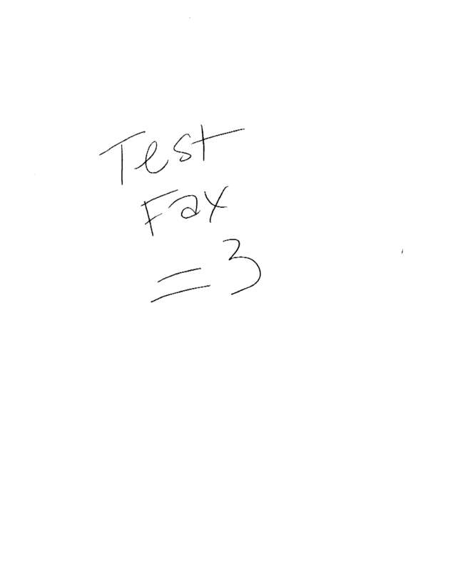 fax page