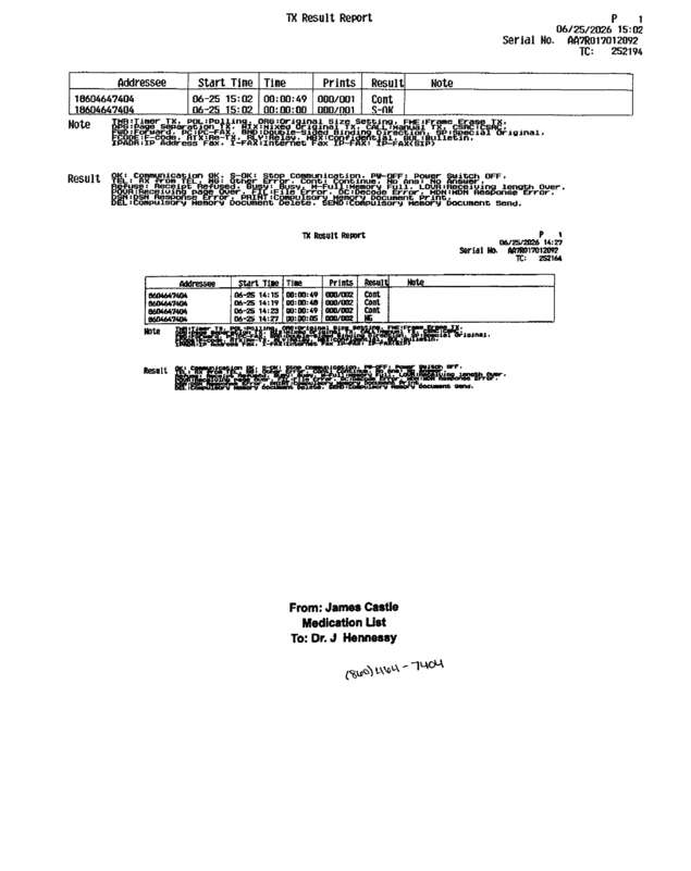fax page