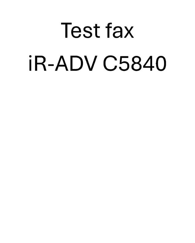 fax page