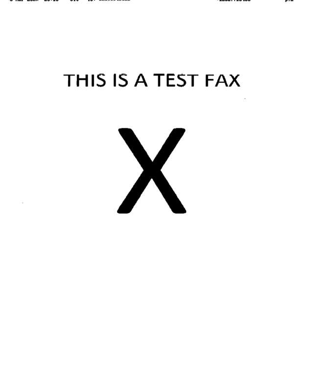 fax page