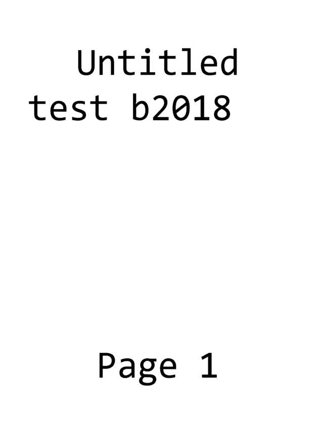 Fax page