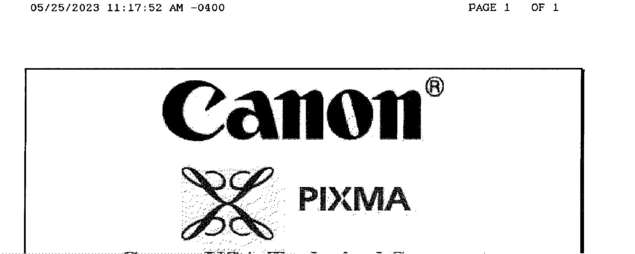 Fax page