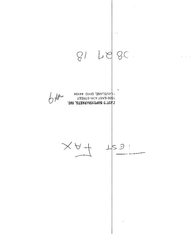 Fax page
