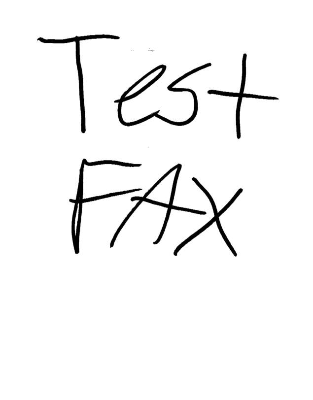 fax page
